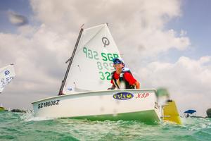 Day 2 - Singapore Youth Sailing Championship photo copyright Icarus Sports taken at  and featuring the  class