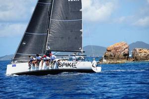 Sam Talbot's J111, Spike took second place in CSA Racing in the Nanny Cay Cup photo copyright Todd VanSickle / BVI Spring Regatta http://www.bvispringregatta.org taken at  and featuring the  class