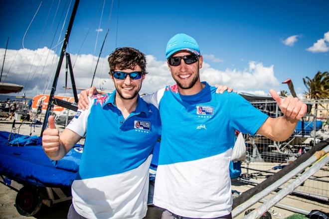49er sailors James Peters and Fynn Sterritt - Trofeo Princesa Sofia IBEROSTAR © Jesús Renedo / Sailing Energy / Sofia