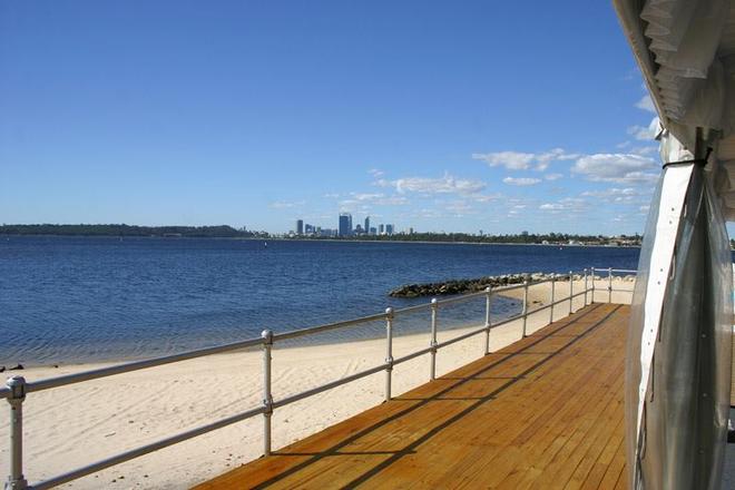 Swan River and Perth City view from South of Perth Yacht Club. - Viper 640 World Titles - Perth 2018 © Viper 640 http://viper640.org/