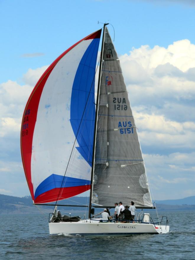 The Mumm 30 Cleopatra won the AMS category of Group A. - Hobart Combined Clubs Long race series ©  Peter Campbell