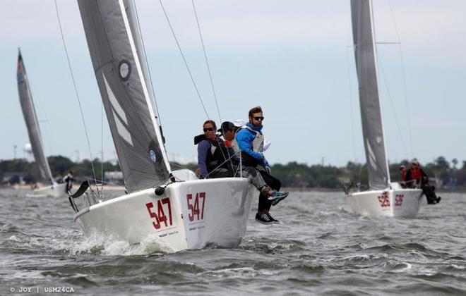 John Brown's Blind Squirrel (USA-547) jumped to the second place after Day 2 in Charleston © JOY / USM24CA
