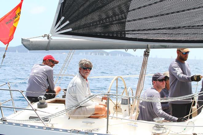 With close racing in CSA Racing 2, Commodore of the Royal BVI Yacht Club, Chris Haycraft's Sirena 38, Pipedream won class after three days of racing in the BVI Spring Regatta © BVISR / www.ingridabery.com