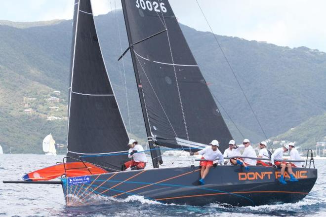Victory in the new class at the BVI Spring Regatta, C&C 30 - Julian Mann's Don't Panic from the St. Francis Yacht Club in San Francisco (USA) © BVISR / www.ingridabery.com