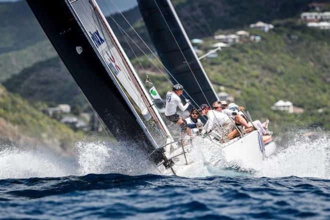 Cary Byerley and Robbie Ferron's Micron 99, Lord Jim  - Antigua Sailing Week 2017 © Paul Wyeth / www.pwpictures.com http://www.pwpictures.com