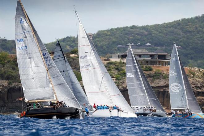 Hot racing in CSA 4 at Antigua Sailing Week on the opening day  © Paul Wyeth / www.pwpictures.com http://www.pwpictures.com