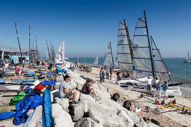 The stage is set for the RYA Youth Nationals ©  Paul Wyeth / RYA http://www.rya.org.uk