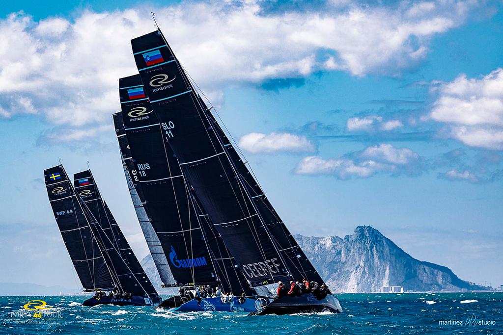 Torrential rain gave way to brilliant sunshine for the final day of the RC44 Sotogrande Cup © MartinezStudio.es