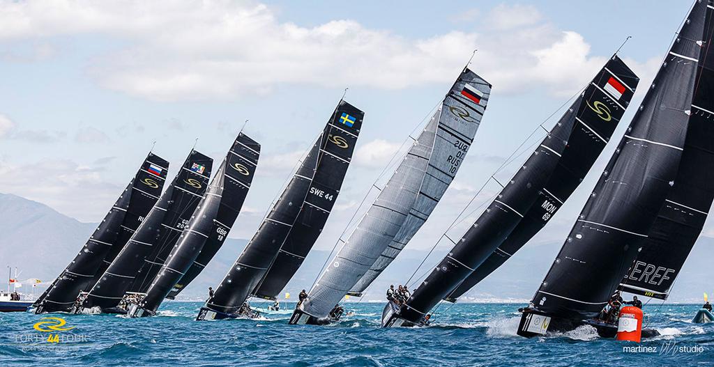 The fleet off the start line in Sotogrande photo copyright MartinezStudio.es taken at  and featuring the  class