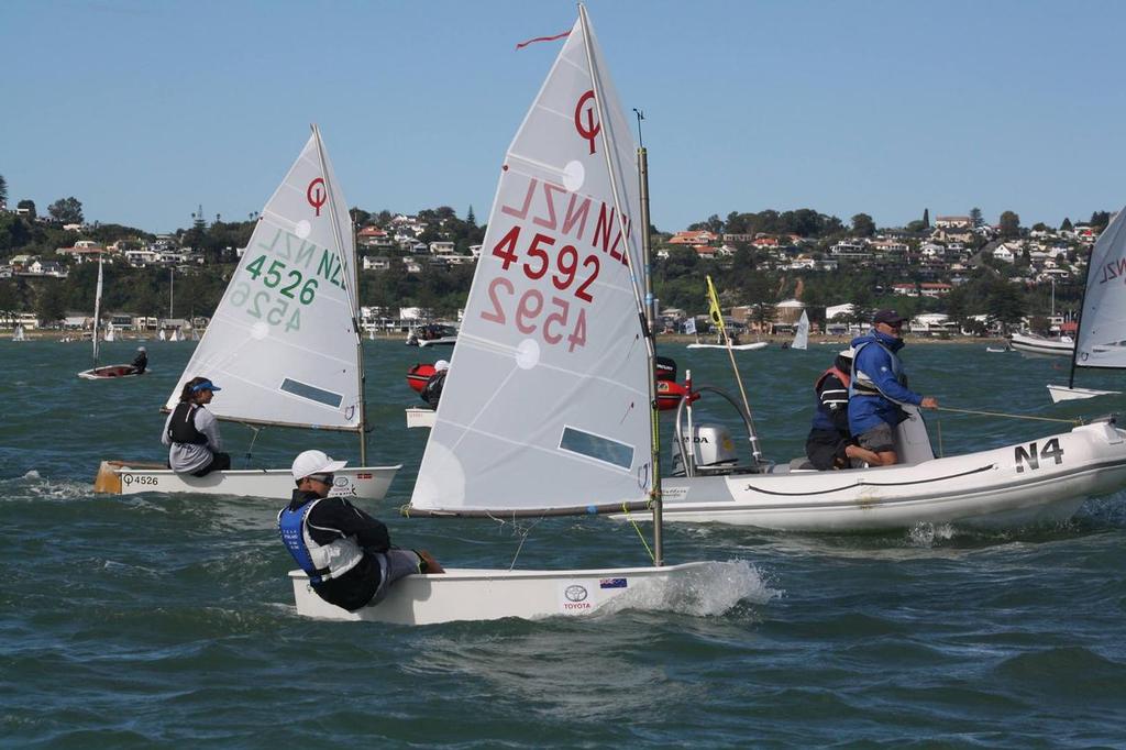  - Day 2 - Toyota Optimist Nationals - Napier - April 15, 2017 photo copyright Napier Sailing Club taken at  and featuring the  class