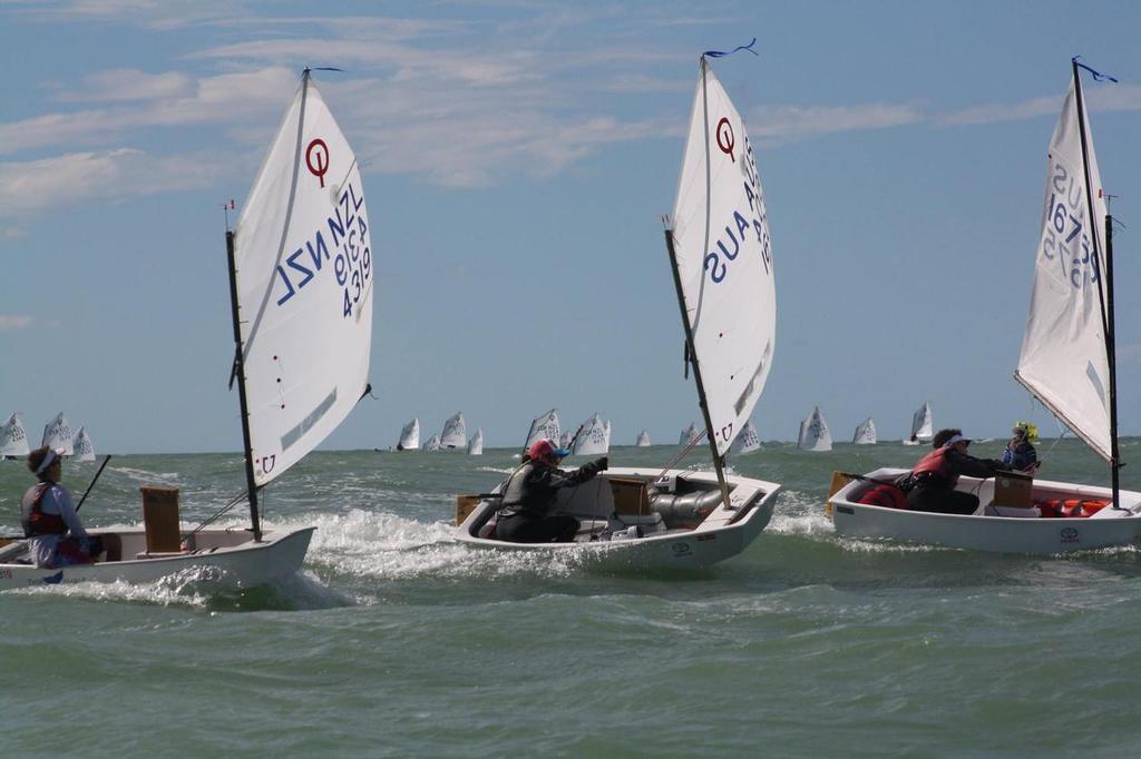  - Day 2 - Toyota Optimist Nationals - Napier - April 15, 2017 photo copyright Napier Sailing Club taken at  and featuring the  class