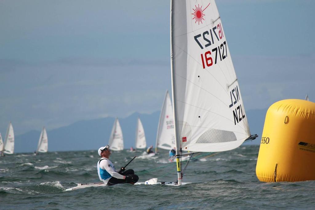 Mark Oliver - Laser - Day 5, 2017 Masters Games, Torbay, Auckland © Yachting New Zealand