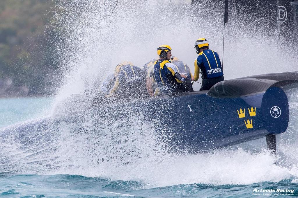 Artemis Racing - Practice sessions in Bermuda, April 2017 © Sander van der Borch / Artemis Racing http://www.sandervanderborch.com