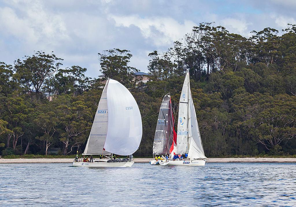 Always lovely to do the Buffalo Girls (with thanks to Malcolm McLaren) - Sail Port Stephens ©  John Curnow