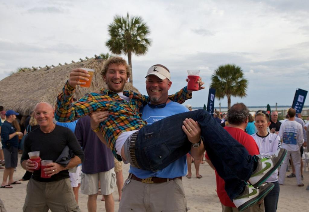 Party time at Charleston Race Week photo copyright Charleston Race Week http://www.SCMaritime.org taken at  and featuring the  class