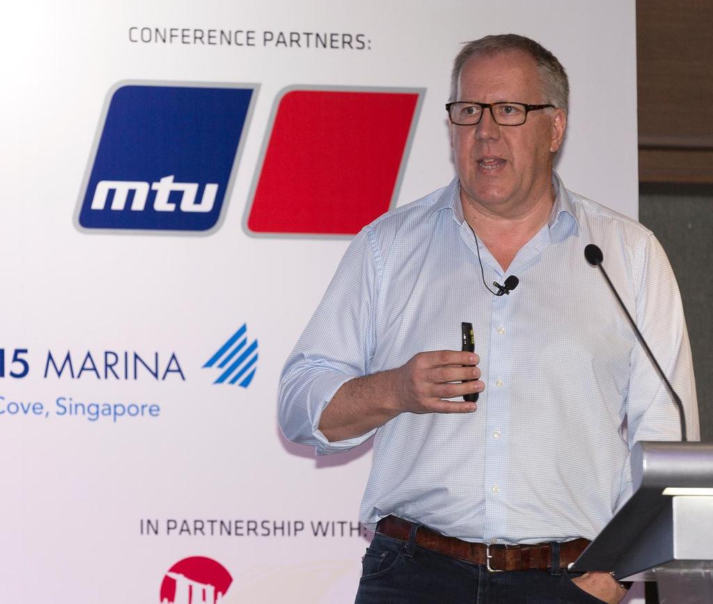 Martin Redmayne, Chairman Asia Pacific Yachting Conference 2017 photo copyright Guy Nowell http://www.guynowell.com taken at  and featuring the  class