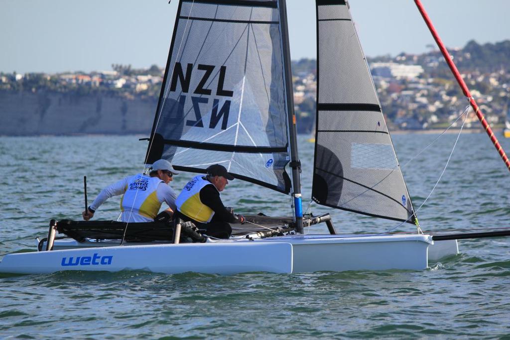 Murray and Tony Rae - Masters Games 2017 © Yachting New Zealand