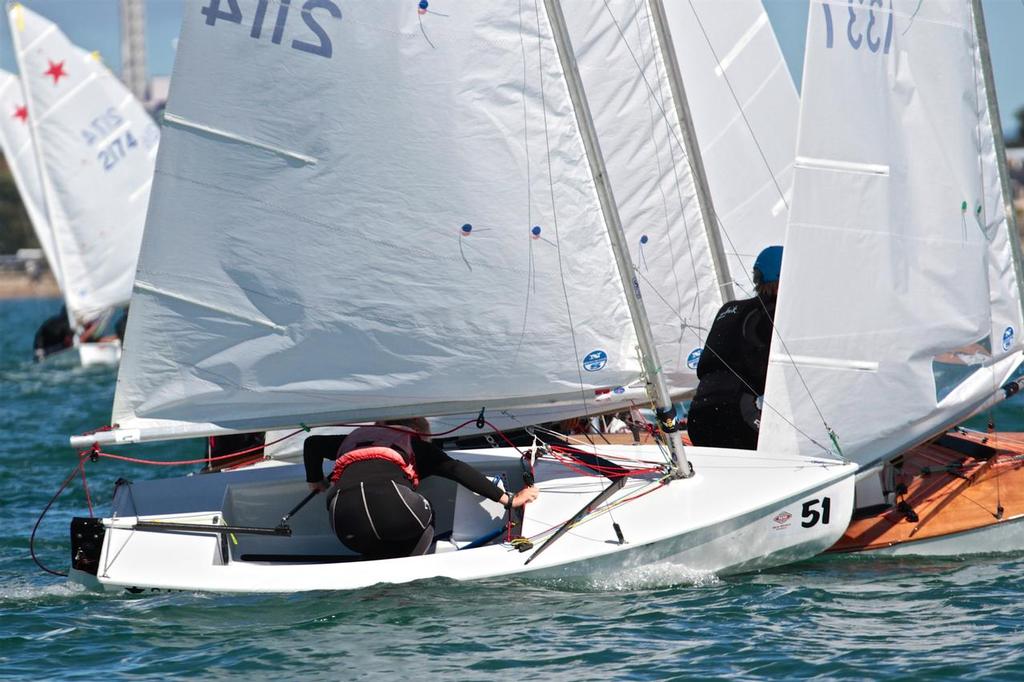 Starling National Championships - Final Day - Wakatere Boating Club. April 18, 2017 © Richard Gladwell www.photosport.co.nz