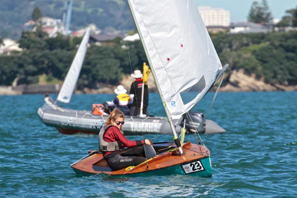 Starling National Championships - Final Day - Wakatere Boating Club. April 18, 2017 photo copyright Richard Gladwell www.photosport.co.nz taken at  and featuring the  class