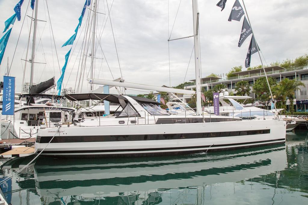 Beneteau Oceanis Yacht 62: a pocket superyacht. Singapore Yacht Show 2017. photo copyright Guy Nowell http://www.guynowell.com taken at  and featuring the  class