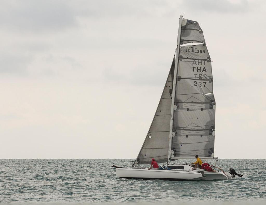 Bladerunner and the two-slot main - Top of the Gulf Regatta 2017. © Guy Nowell/ Top of the Gulf Regatta
