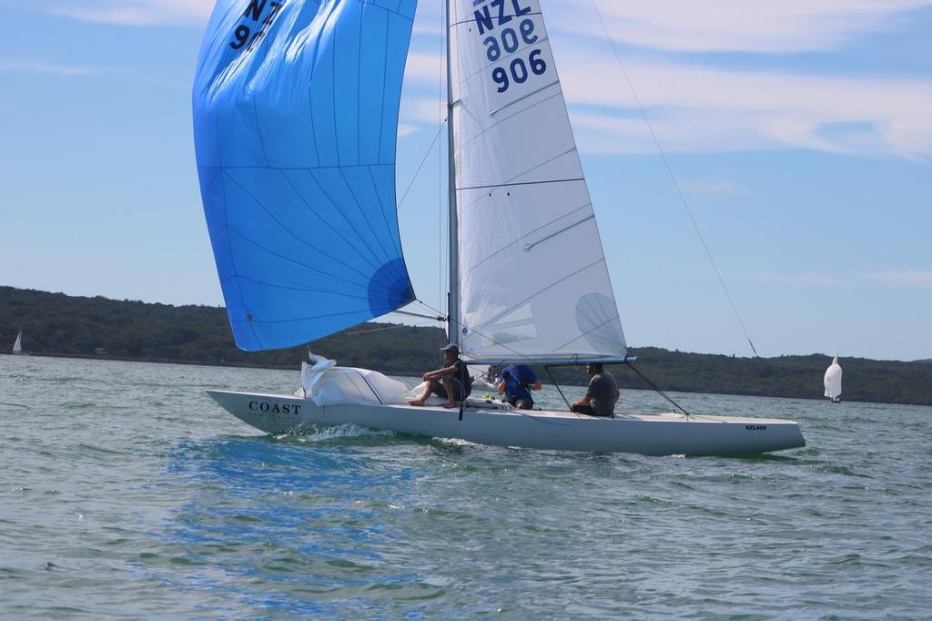 Pelle Peterson - MRX Ladies Keelboat Nationals and Etchells International - Day 1 photo copyright RNZYS Media taken at  and featuring the  class