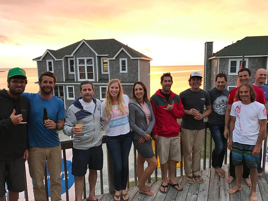 IWT Family enjoys yet another beautiful sunset over the Pamlico Sound  - Hatteras OBX-Wind.com Windsurfing Festival 2017 photo copyright International Windsurfing Tour taken at  and featuring the  class