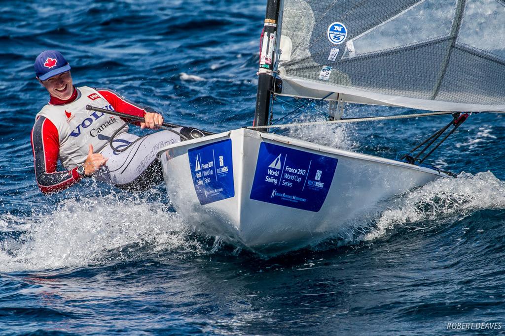 Kyle Martin, CAN - 2017 Sailing World Cup - Hyeres photo copyright  Robert Deaves taken at  and featuring the  class