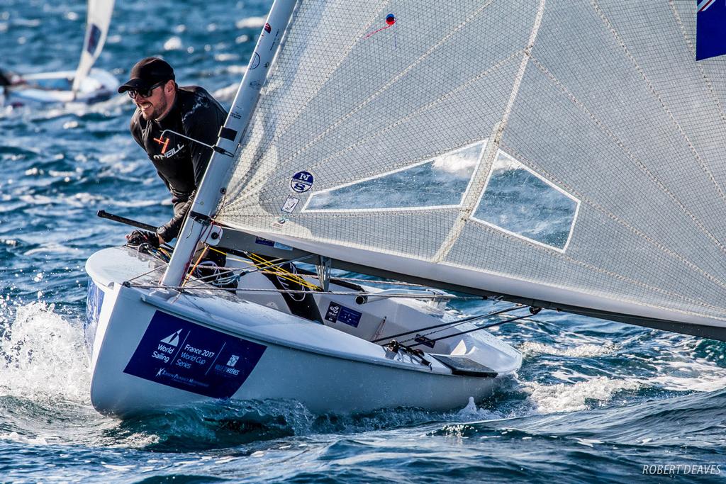 Brendan McCarty, NZL - 2017 Sailing World Cup - Hyeres ©  Robert Deaves