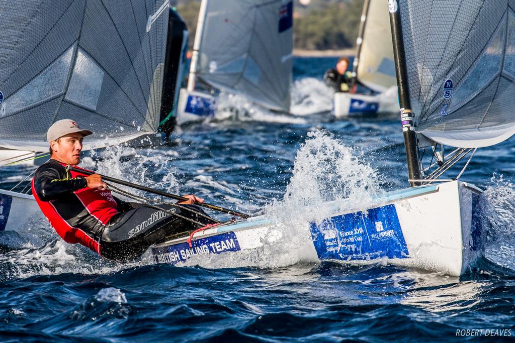 Ben Cornish, GBR - 2017 Sailing World Cup - Hyeres photo copyright  Robert Deaves taken at  and featuring the  class