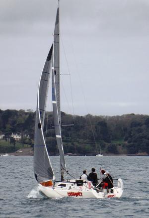 Crumpet - Darren Stower - Commodore's Cup photo copyright Bill Harris http://www.shyc.je/Jersey-Regatta// taken at  and featuring the  class