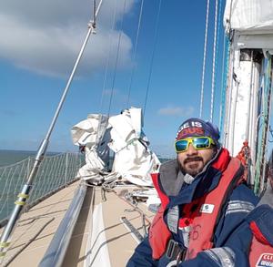 Clipper 2017-18 Race crew - Mick Pattni photo copyright Clipper Round The World Yacht Race http://www.clipperroundtheworld.com taken at  and featuring the  class