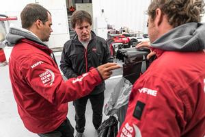 MAPFRE shore-crew - Volvo Ocean Race 2017-18 photo copyright Volvo Ocean Race http://www.volvooceanrace.com taken at  and featuring the  class