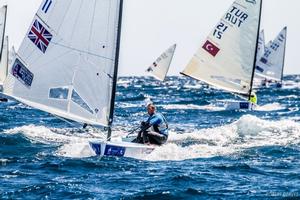 Edward Wright – Getting his 2020 campaign off to a great start this former World and European champion is formidable in certain conditions and is probably the favourite to take the bronze - Sailing World Cup Hyères photo copyright  Robert Deaves taken at  and featuring the  class
