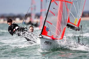 29er Bella Fellows and Anna Sturrock - 2017 RYA Youth National Championships photo copyright  Paul Wyeth / RYA http://www.rya.org.uk taken at  and featuring the  class