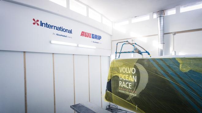 AkzoNobel named as official supplier to the Volvo Ocean Race Boatyard ©  Amalia Infante / Volvo Ocean Race