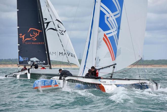 Powering up in the Diam24ods - Vice Admiral's Cup 2017 ©  Rick Tomlinson http://www.rick-tomlinson.com