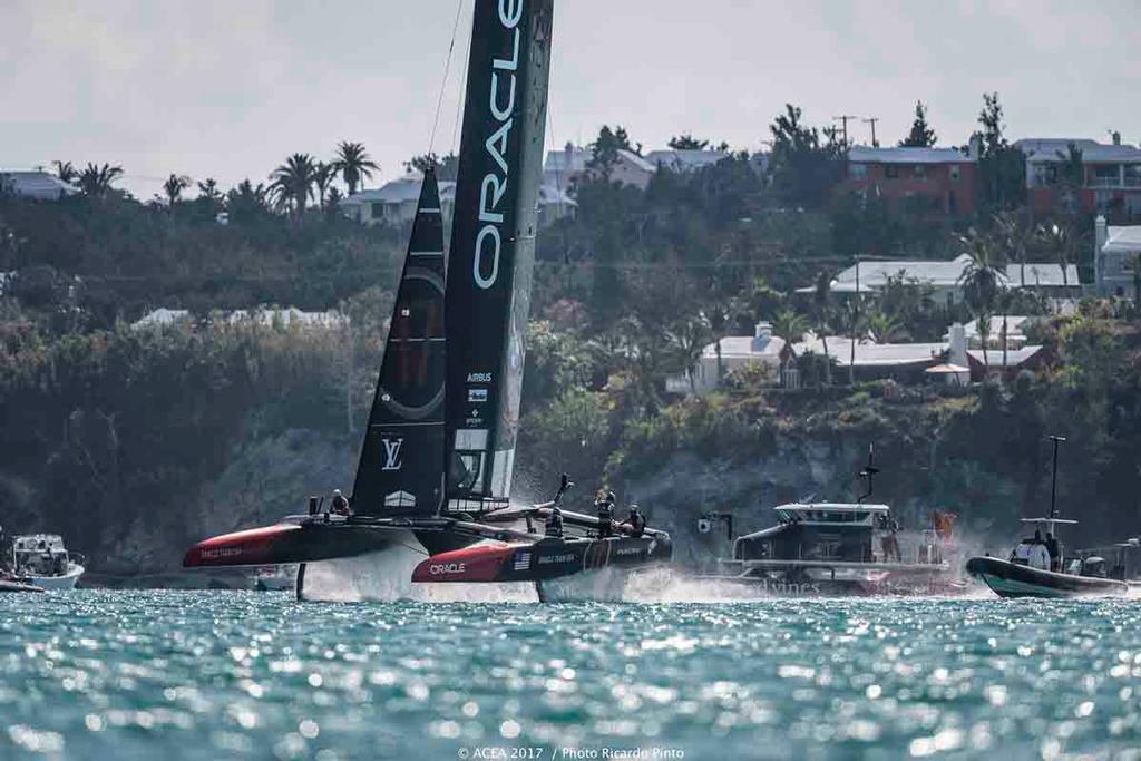 2017 America's Cup - Qualifiers Race Day 2 © ACEA / Ricardo Pinto http://photo.americascup.com/