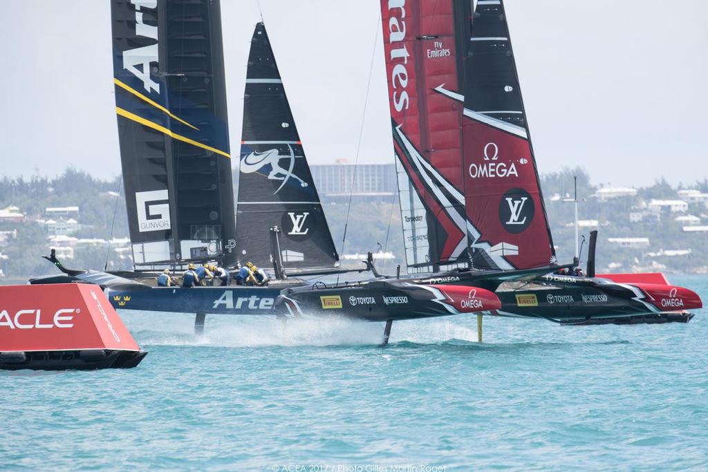 Bermuda (BDA) - 35th America's Cup Bermuda 2017 - Louis Vuitton America's Cup Qualifiers, Day 3 photo copyright ACEA /Gilles Martin-Raget taken at  and featuring the  class