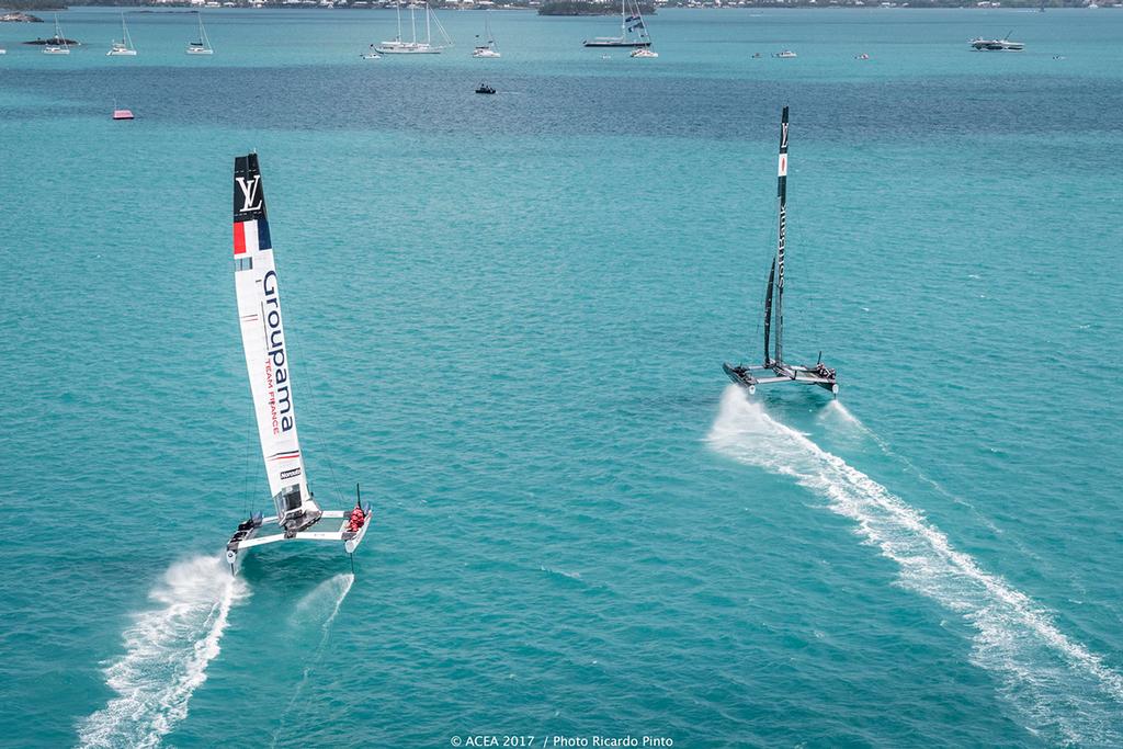 2017 America's Cup - Qualifiers Race Day 3 photo copyright ACEA / Ricardo Pinto http://photo.americascup.com/ taken at  and featuring the  class