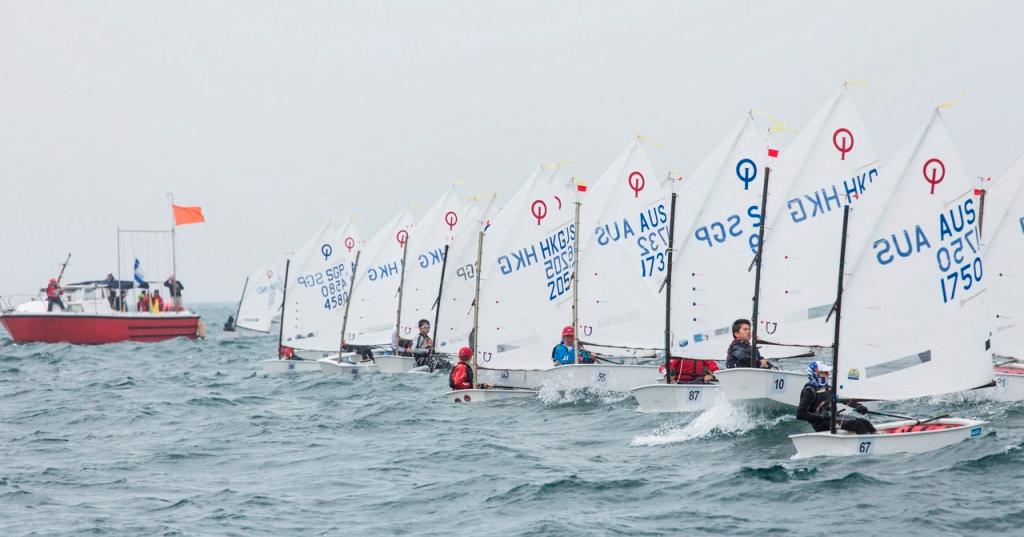 Exciting conditions during Hong Kong Race Week photo copyright  RHKYC/Guy Nowell http://www.guynowell.com/ taken at  and featuring the  class