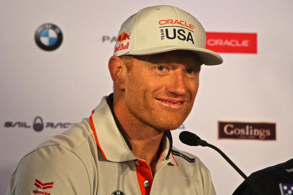 Jimmy Spithill (Oracle Team USA) - 35th America's Cup - Opening Media Conference, May 24, 2017 photo copyright Richard Gladwell www.photosport.co.nz taken at  and featuring the  class