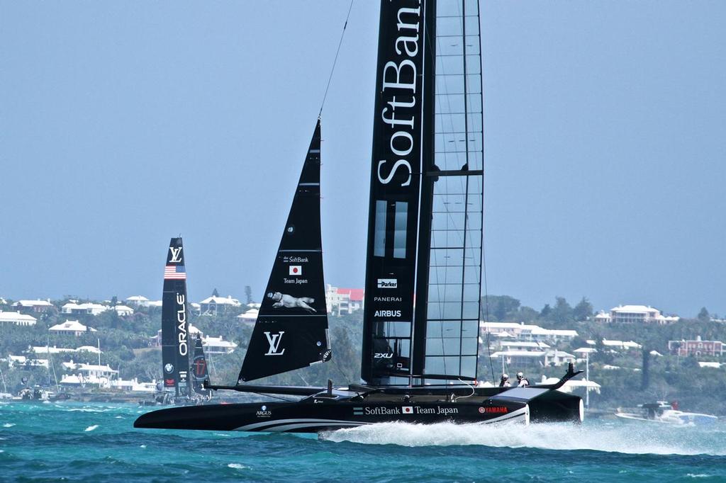 Practice Day, America's Cup 2017, May 25, 2017 Great Sound Bermuda photo copyright Richard Gladwell www.photosport.co.nz taken at  and featuring the  class