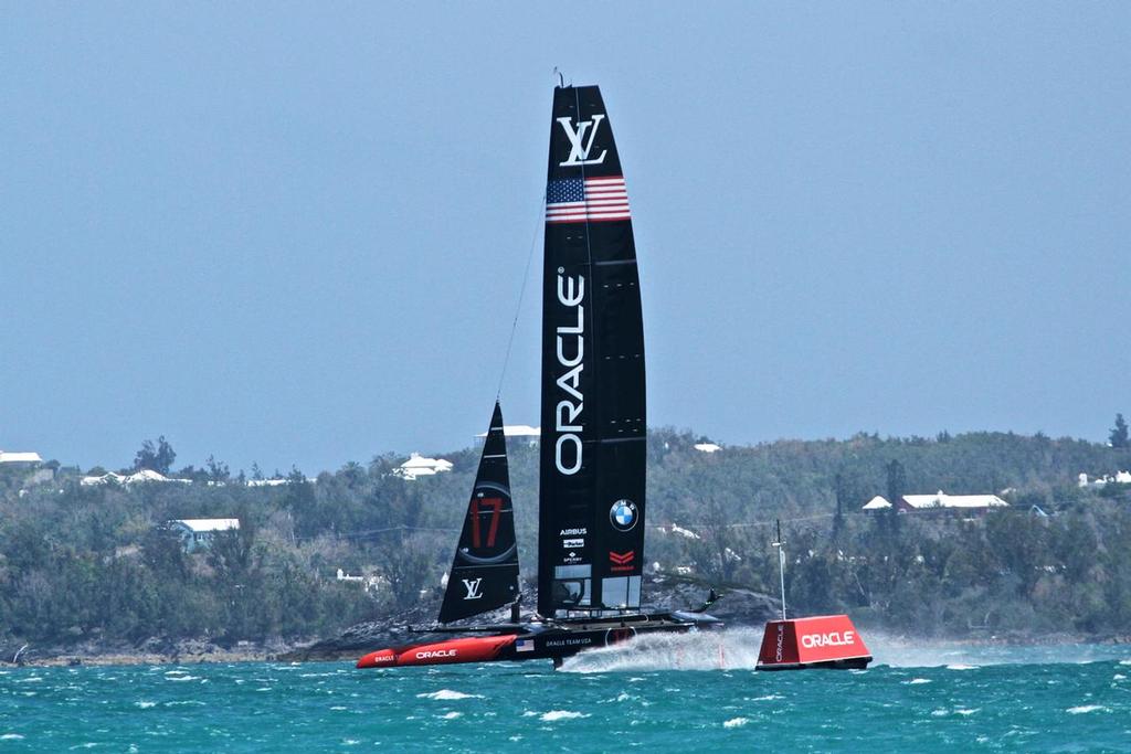Practice Day, America's Cup 2017, May 25, 2017 Great Sound Bermuda photo copyright Richard Gladwell www.photosport.co.nz taken at  and featuring the  class