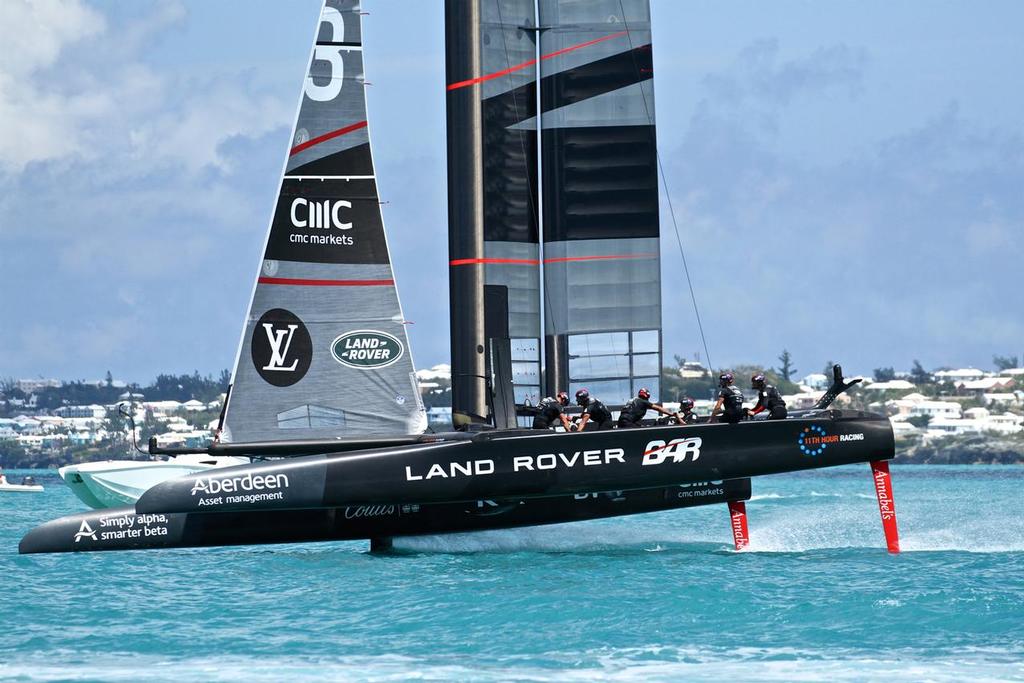 Race 8 - Land Rover BAR  - 35th America's Cup - Bermuda  May 27, 2017 photo copyright Richard Gladwell www.photosport.co.nz taken at  and featuring the  class