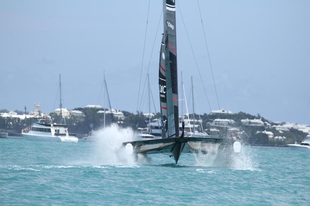 2. Race 8 - Land Rover BAR  - Nosedive - 35th America's Cup - Bermuda  May 28, 2017 © Richard Gladwell www.photosport.co.nz