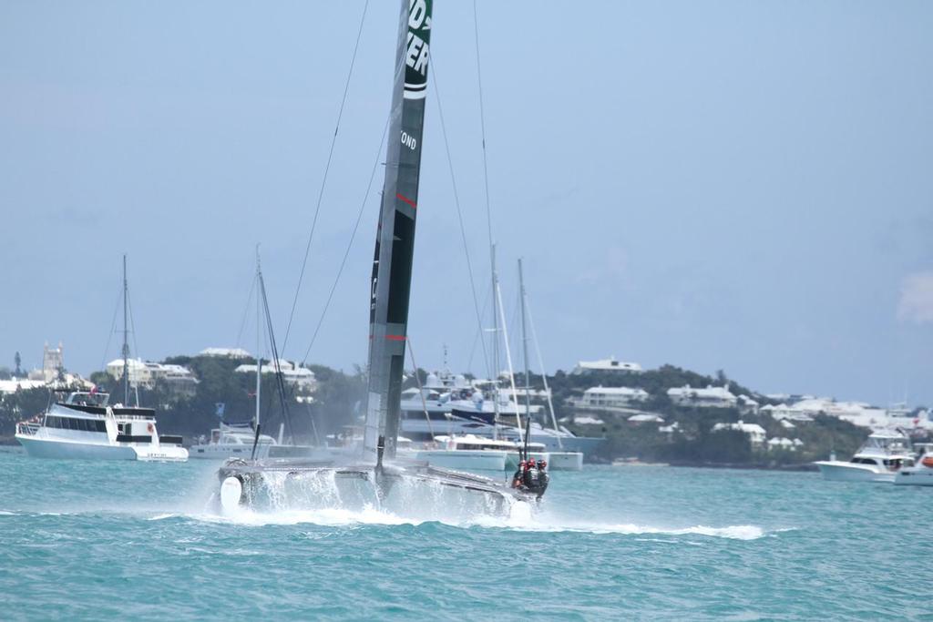 9. Race 8 - Land Rover BAR  - Nosedive - 35th America's Cup - Bermuda  May 28, 2017 © Richard Gladwell www.photosport.co.nz