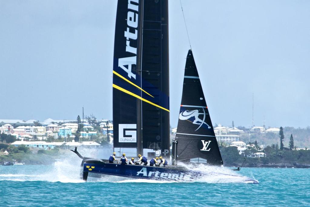 Artemis Racing -  Race 14 - Round Robin 1 - America's Cup 2017, May 29, 2017 Great Sound Bermuda photo copyright Richard Gladwell www.photosport.co.nz taken at  and featuring the  class