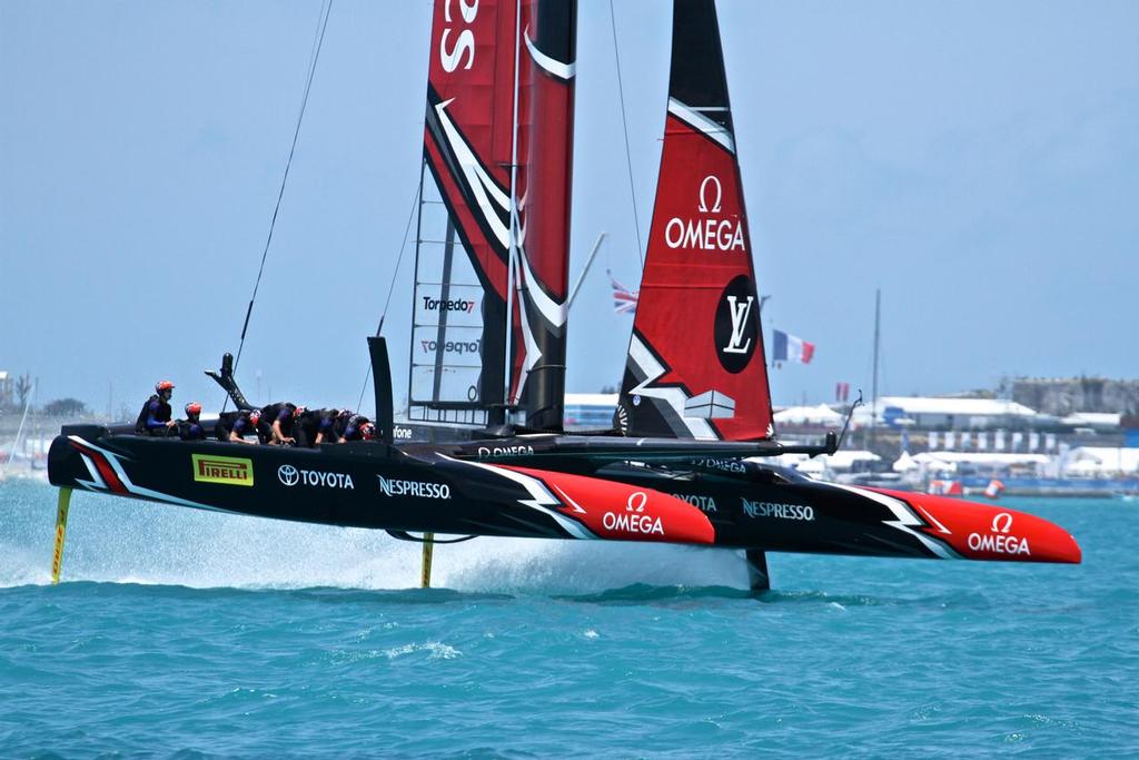 Emirates Team New Zealand, America's Cup 2017, May 29, 2017 Great Sound Bermuda photo copyright Richard Gladwell www.photosport.co.nz taken at  and featuring the  class