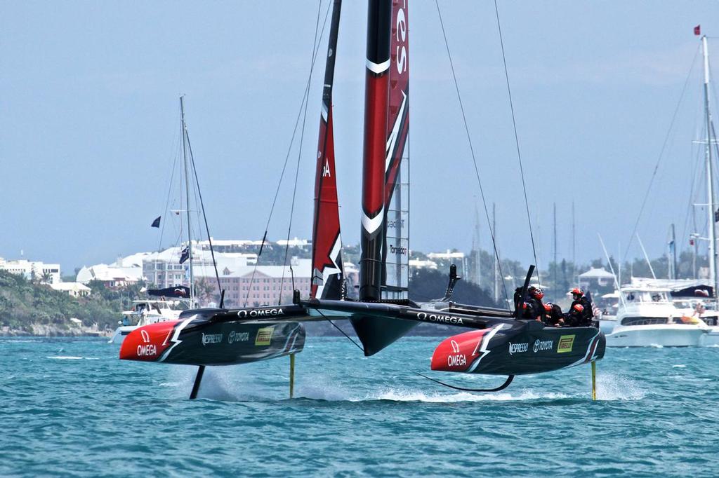 Round Robin 1, Day 3 - 35th America's Cup - Bermuda  May 28, 2017 photo copyright Richard Gladwell www.photosport.co.nz taken at  and featuring the  class